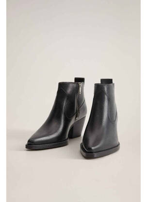 Bottines/Boots noir MANGO pour femme