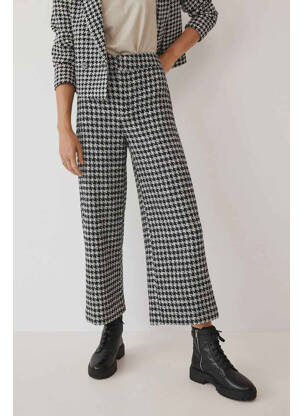 Pantalon droit noir MANGO pour femme