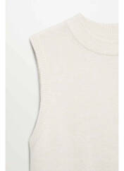 Robe longue beige MANGO pour femme seconde vue