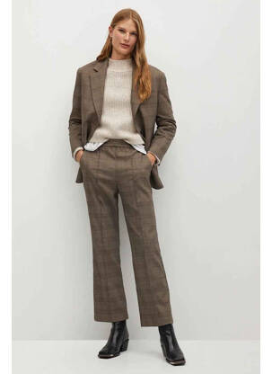 Pantalon chino marron MANGO femme
