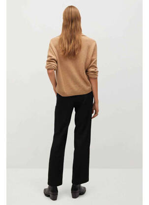 Pantalon chino noir MANGO femme