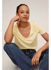 Top jaune MANGO pour femme seconde vue