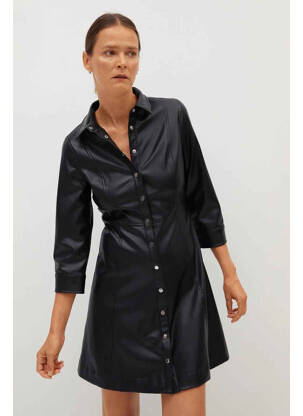 Robe courte noir MANGO femme