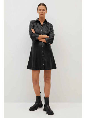Robe courte noir MANGO femme