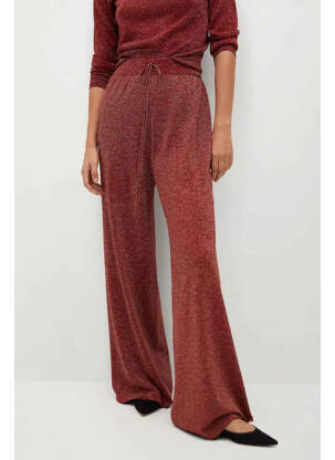 Pantalon flare rouge MANGO femme