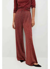Pantalon flare rouge MANGO pour femme seconde vue