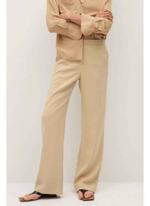 Pantalon chino beige MANGO femme