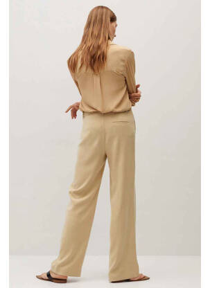 Pantalon chino beige MANGO femme