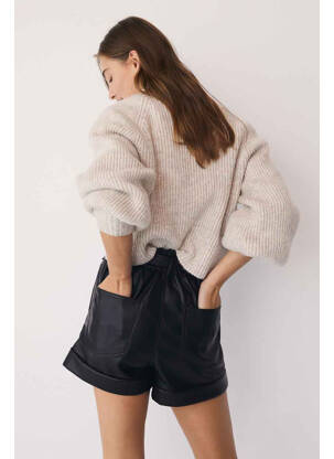 Jupe short noir MANGO femme