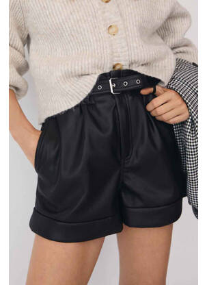 Jupe short noir MANGO femme