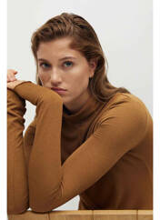 Robe longue marron MANGO pour femme seconde vue