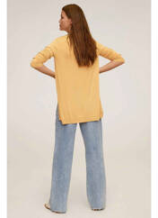 Gilet manches longues jaune MANGO pour femme seconde vue