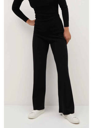 Pantalon flare noir MANGO femme