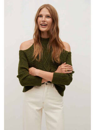 Pull vert MANGO femme