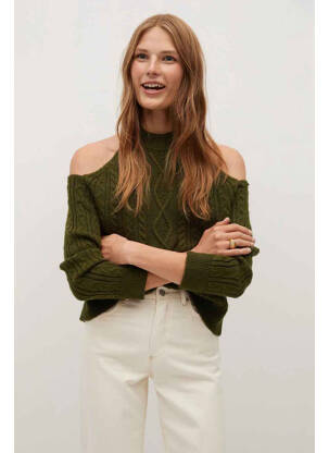 Pull vert MANGO femme