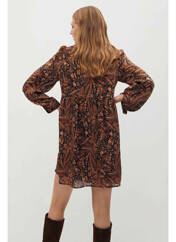 Robe courte marron MANGO pour femme seconde vue
