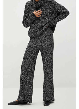 Pantalon flare noir MANGO pour femme