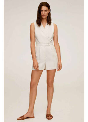 Combishort blanc MANGO femme
