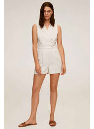 Combishort blanc MANGO femme
