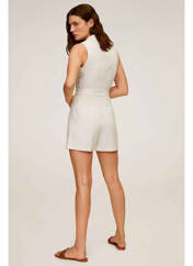 Combishort blanc MANGO pour femme seconde vue