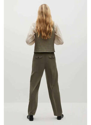 Pantalon chino beige MANGO femme