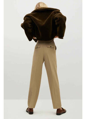 Pantalon chino marron MANGO femme