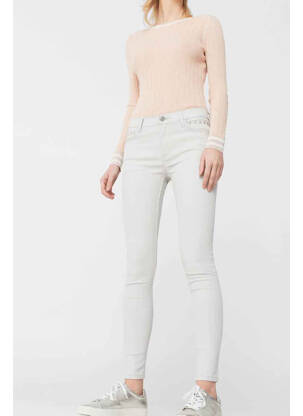 Jeans skinny gris MANGO femme