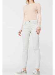 Jeans skinny gris MANGO pour femme seconde vue