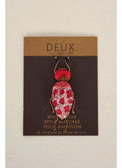 Broche rose DEUX. BY ELINE DE MUNCK pour femme seconde vue