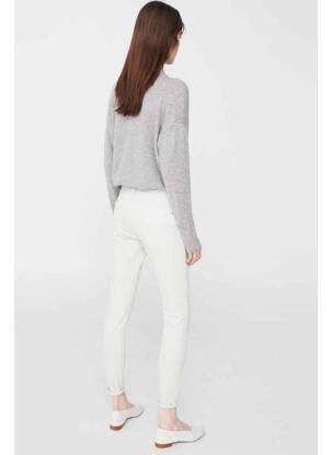 Jeans coupe slim vert MANGO femme