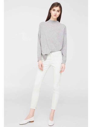 Jeans coupe slim vert MANGO femme