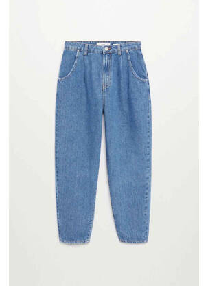 Pantalon 7/8 bleu MANGO femme