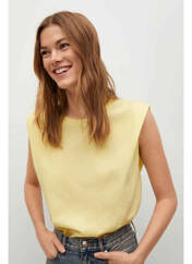 Top jaune MANGO pour femme seconde vue