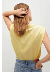 Top jaune MANGO pour femme seconde vue
