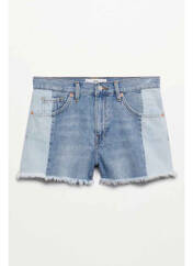 Short bleu MANGO pour femme seconde vue