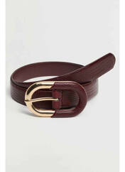 Ceinture rouge MANGO pour femme seconde vue