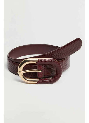 Ceinture rouge MANGO pour femme