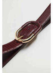 Ceinture rouge MANGO pour femme seconde vue