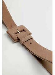 Ceinture marron MANGO pour femme seconde vue