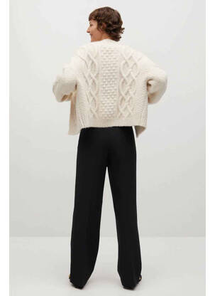 Pantalon chino noir MANGO femme