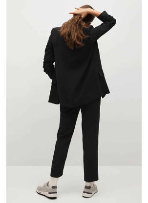 Pantalon chino noir MANGO femme