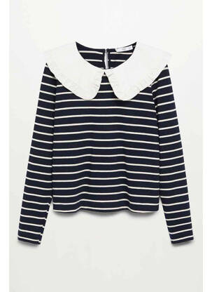 Sweat-shirt bleu MANGO pour femme