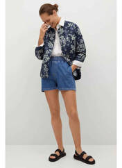 Veste casual bleu MANGO pour femme seconde vue