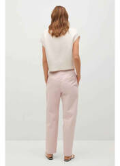 Pantalon chino rose MANGO pour femme seconde vue