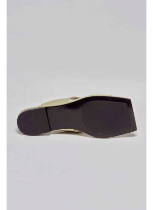 Sandales/nu pieds beige MANGO femme