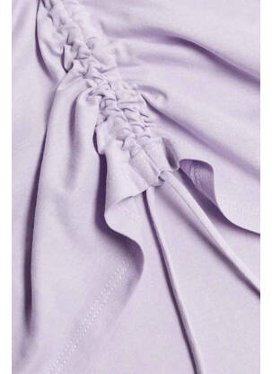 T-shirt violet MANGO femme