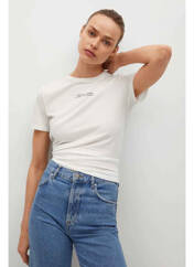 Top blanc MANGO pour femme seconde vue