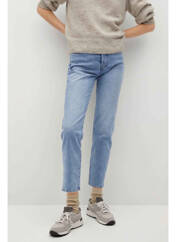 Jeans coupe droite bleu MANGO pour femme seconde vue