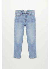Jeans coupe droite bleu MANGO pour femme seconde vue