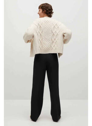 Pantalon chino noir MANGO femme